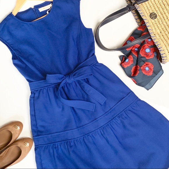 🎉🎉2xHP🎉🎉Gorgeous Tory Burch Dress Dahlia Blue - Picture 8 of 8